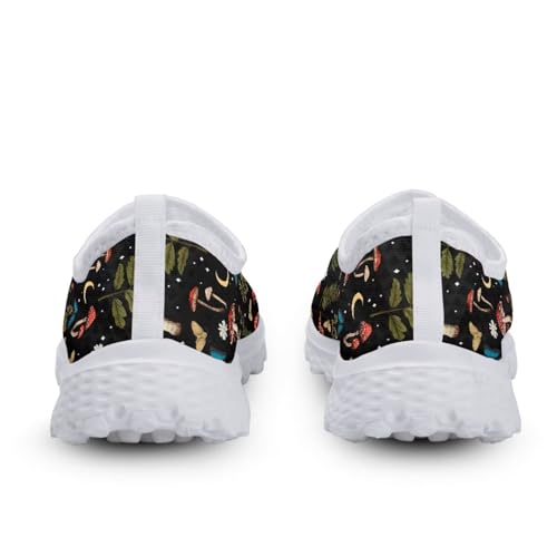 Jeiento Comfort Slip On Sneakers for Women Men Mesh Breathable Tennis Shoes Comfort Sport Running Sneakers CasualButterfly Loafers2