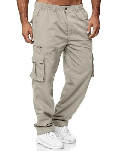 Men Outdoor Cargo Pant Lightweight Tactical Pant Hiking Jogger Classic
