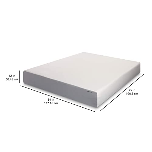 Amazon Basics Memory Foam Mattress, Medium Firm, 12 Inch, Full #TOP3