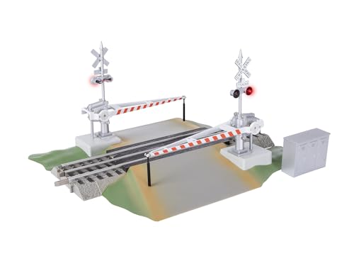 Lionel FasTrack Grade Crossing with Gates & Flashers