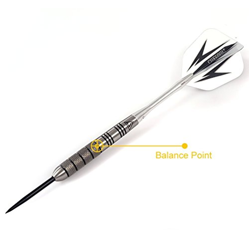 Cuesoul CSTSTD028-L 30 Grams Tungsten Steel Tip Darts Set 95% Tungsten thumb #2
