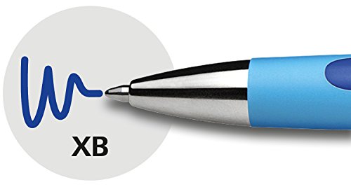 Schneider Slider Rave XB Ballpoint Pen, Box of 5, Blue (132503)