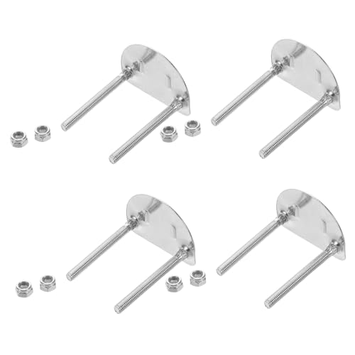 Anneome Roller Skate Base Parts 4 Wheel Roller Skate Repair Accessories for Smooth Skating Experience