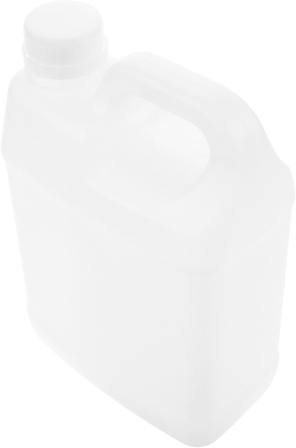 L Plastic Liquid Jug with Handle and Lid for Food Storage