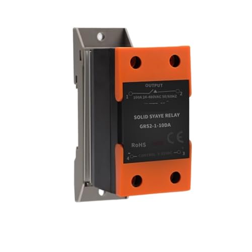 Relé monofásico de estado sólido GSR2-25DA que elimina el desgaste mecánico en control DC a AC