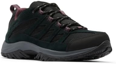 Columbia Women's Crestwood Wide Low Rise Trekking & Hiking Shoes, Black Moonvista, 10.5 — view 4