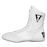 TITLE BOXING Speed-Flex Encore Mid Boxing Shoes, White, 9