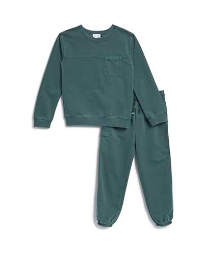 Splendid Boys Emerald Puzzle Sweatshirt and Jogger Pant 2-piece Set