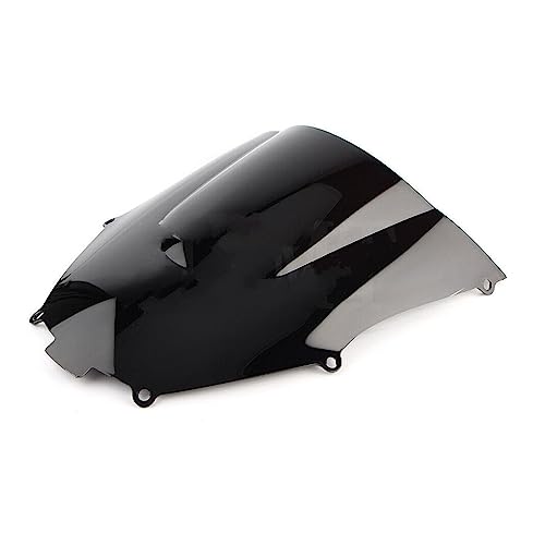 Pare-brise moto ZX9R noir déflecteur de vent bulle double carénage
