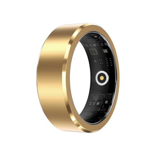 Fiorky Anillos Inteligentes for Hombres y Mujeres, Anillo de Fitness, rastreador de Actividad Impermeable, Anillo de Salud Inteligente, Monitor de Salud, rastreador de Actividad y sueño