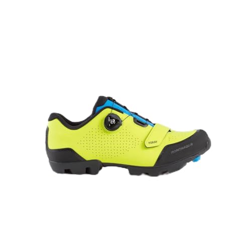 Bontrager Foray 2020 - Zapatillas para Bicicleta de montaña, Color Amarillo y Negro, 42