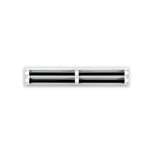 Image of BUILDMART - 28x4 MUD-in Air Vent Cover - Drywall MUD in White Air Vent - MUD Linear Slot Diffuser - Register Grille for Ceiling and Walls - Texas Buildmart