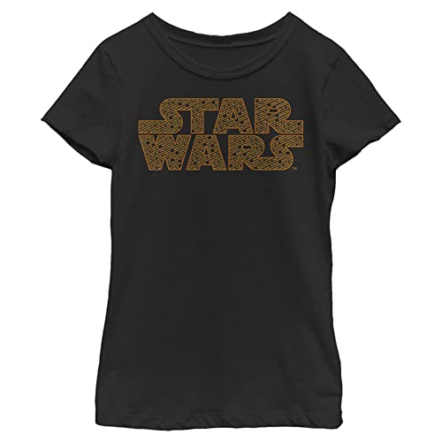 T-shirt Star Wars fille noir à manches courtes taille XS US
