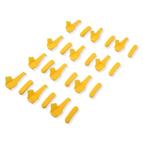 Image of Tire Machine Rim Protector,Tire Machine Duck Head Plastic Insert Tire Demount Head Tire Machine Guard Wheel Side Protector for Mount Demount Duck Head Tyre Repair 2.36 inchx1.02 inchx1.10 inch(12-Pack)