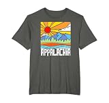 Appalachia Artistic Nature & Mountains Vintage Graphic T-Shirt
