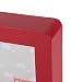 Hofmann S.L.U. Marco de plástico - Mod. 522 R - 15x10, Rojo