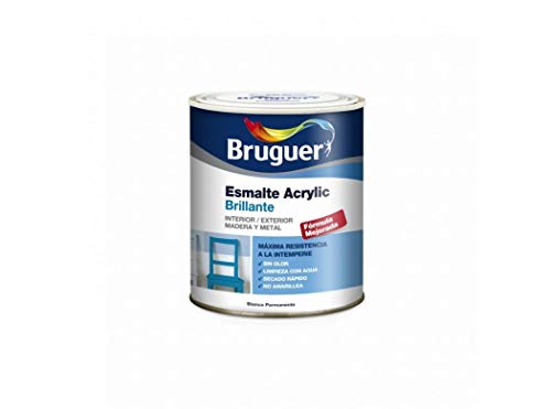 Bruguer Acrylic Multisuperficie Esmalte al agua Brillante Tabaco 250 ml