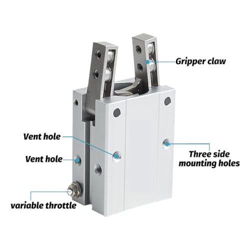Cilindro neumático angular para sistemas de pinza robotizada 5