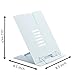 Citmage Desk Book Stand Document Holder Heavy Duty Metal Reading Stand with Book Magazine Menu iPad Music Score Speech Draft with 6 Adjustable Positions(White)
