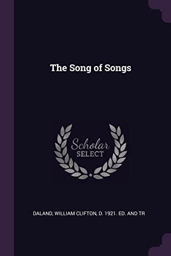 The Song of Songs