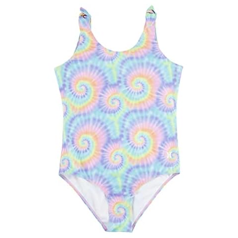 Hurley Hrlg Shoulder Tie 1pc, One Piece Swimsuit Niñas, Multi, M Cover