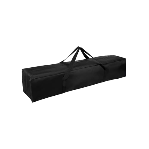 Stativväska 110x20x20 cm, Vattenavvisande Oxford Bärväska för Stativ, Ljusstativ, Tältstänger och Campingutrustning, Handväska för Stativ, Förvaringsväska (110cm)
