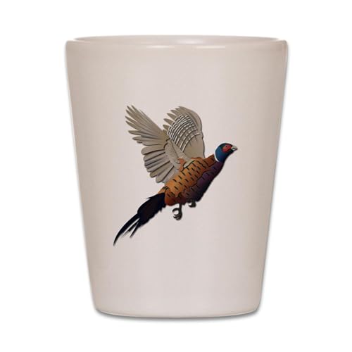 CafePress Pheasant Unique and Funny Shot Glass