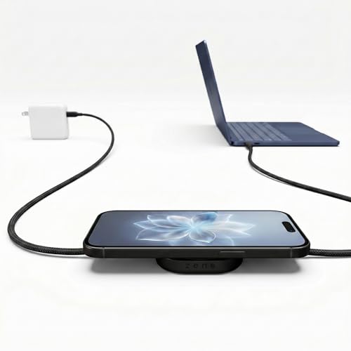Charging Cable USB C-C Pro 2 - Chargeur sans fil - 140 W - 2 points de sortie (magnétique, USB-C 24 broches), en aluminium de qualité supérieure