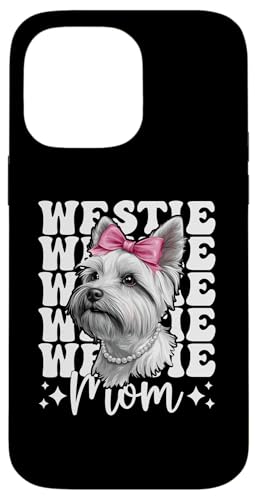 Westie Mom �E�G�X�g�n�C�����h�e���A �� ��̓� �R�P�b�g �X�}�z�P�[�X iPhone 14 Pro Max �p