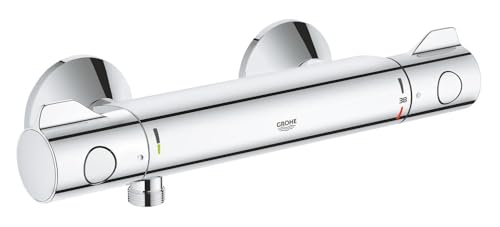 Grohe Grohtherm 800 Miscelatore Termostatico per Doccia 34558000, Cromo, ‎38.8 x 12.8 x 8.8 cm