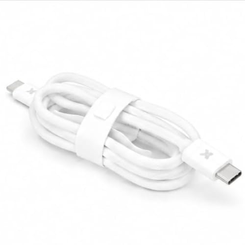 Image of USB Type C to Type C Cable Fast Charging & High Speed Data Sync Braided USB-C (White)