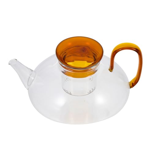CANIGHT Tetera de Vidrio para Café y Té Estilo Japonés Jarra Ligera para Uso Doméstico para Cocina Oficina y Restauración Diseño Práctico y Duradero