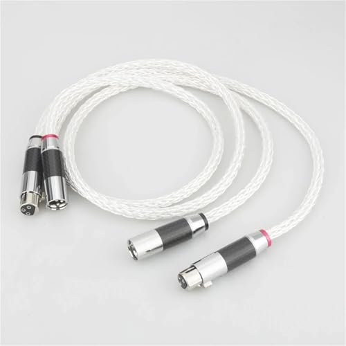 Cable de audio balanceado 8AG macho a hembra 1m miniatura 4