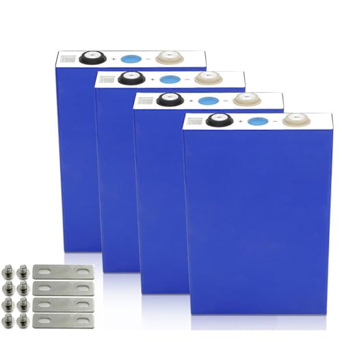 Image of EVE LiFePO4 Cell 3.2V 50Ah Grade A Deep Cycle Battery Lithium Iron Phosphate Rechargeable Battery Max.Continous Discharge 50A /1C,Included Screws and Bus Bars
