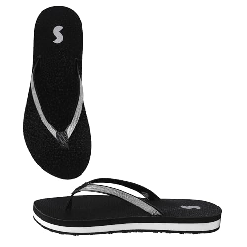 SOLETHREADS womens Glitz_999 Flip Flop