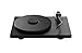 Produktbild Pro-Ject Debut PRO S Balanced, Audiophiler Plattenspieler mit 10" S-Shape Tonarm und Pick it S2 C Tonabnehmer, elektronischer Geschwindigkeitsumschaltung, Made in Europe, Satin Schwarz