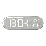 Generico Orologio Da Parete - Decorazione per la Casa | Sveglia Digitale Con Allarme - Adatto Per Camera Ufficio Aula Garage Palestra Cucina Bagno Casa Colonica E Anziani