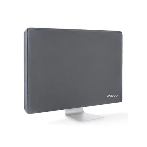Image of MOSISO MOSISO Monitor Dust Cover 22, 23, 24, 25 Inch Anti-Static Polyester LCD /LED /HD Panel Case Screen Dispaly Protective Sleeve Compatible 22-25 Inch iMac, PC, Desktop Computer and TV, Space Gray