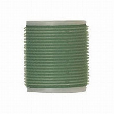Soft 'N Style 2-1/4" Green/White Grip Roller (Bag of 3) (Pack of 3)