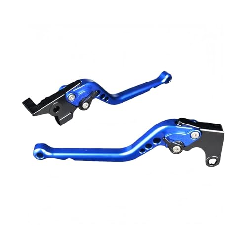 Levier de frein et d'embrayage Royal Enfield Interceptor 650 moto 2017-2022 long bleu