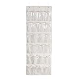 Honey Can Do 24 Pocket OTD Shoe Org Natural SFT-01256 Natural