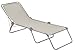 Produktbild Lafuma Sonnenliege, klappbar mit verstellbarem Rückenteil, Siesta L Batyline, Seigle (Grau), LFM2293-1685