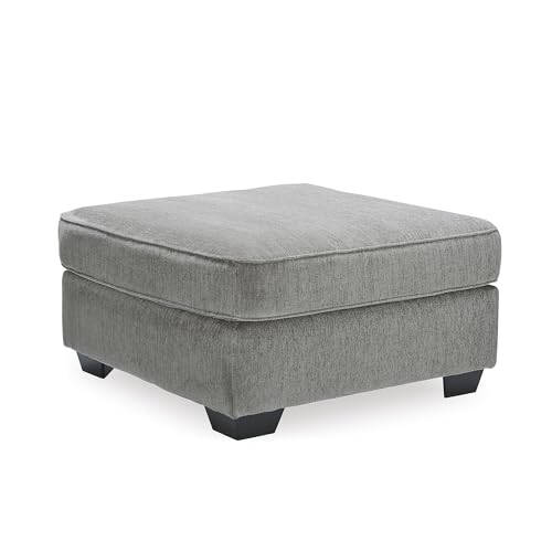 Signature Design by Ashley Altari Modern Square Oversized Ottoman, Light
