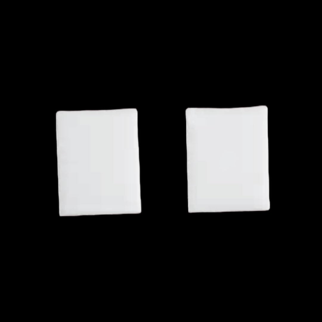 1pcs Beryllium Oxide Ceramic Sheets - Exceptional Thermal Conductivity & Electrical Insulation for Advanced use