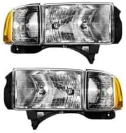 #US Replacement Part for Pair Of Headlights For Dodge For Ram 1500 St Pickup 99 2000 By Ch2503123 Ch2502123#lightoto14506