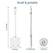 for iPhone Headphone Adapter for iPhone 8 Dongle 3.5mm Jack Adaptor Cable Splitter Charger for iPhone 8/8Plus 7/7Plus/X/10/Xs/XSmax Earphone Accessories for iPhone Dongle Support iOS 12 System