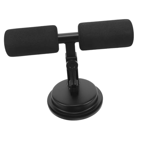 Garneck Exercise Workout Push-up Assistant Adjustable Belly Fitness Equipment Sit up Bar Exercise Accessory for Home Sit-up Assist Device Sit up Tool Household Fitness Equipment Foam Black