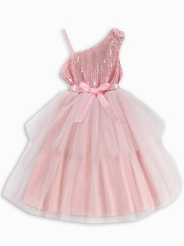 Ashikta Enterprise Baby Girls Pink OneShoulder Par