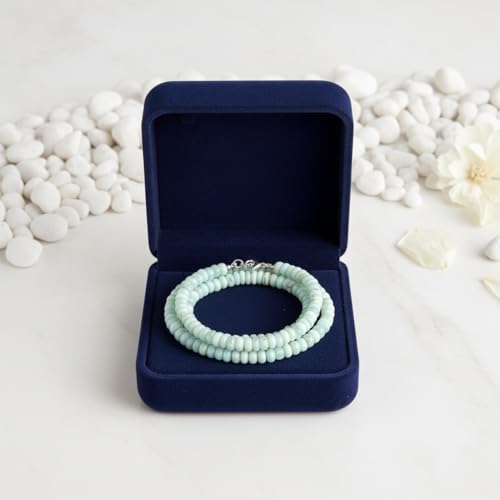 Collier opale naturelle du Pérou multicolore 8mm - Cadeau idéal