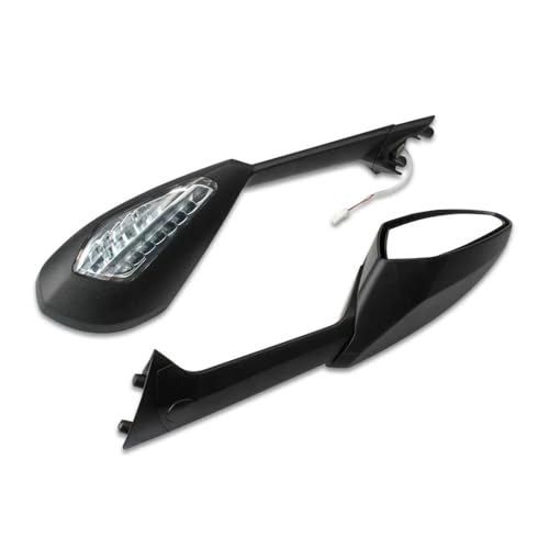 Miroir D'aile Vent Fixe avec Clignotant Moto pour Panigale 899 1199S